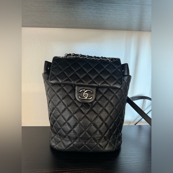 CHANEL Handbags - Chanel Black Small Urban Spirit Backpack. 🖤⚡️